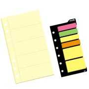 Organizer Notes -- Repositionable self-adhesive notes.