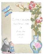 Photo Frame (Kitten W/Doll) (Photo Frame (Kitten W / Doll))