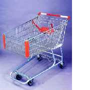 Shopping cart : U-40 (with a child seat & base grid ) (Корзина: U-40 (с детским сидением & базу сетке))