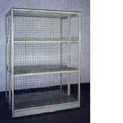 Welded-side-frame Shelving (Soudés-side-cadre de rayonnages)