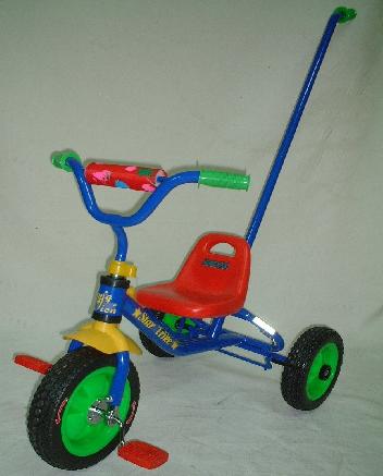 WIDE TIRE TRIKE W/PUSH BAR