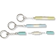 2 in 1 Precision Screwdriver with Keychain