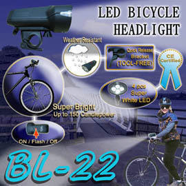 Bicycle LED Headlight (Велосипед светодиодные фары)