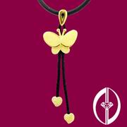 BUTTERFLY LOVE - 24K REAL SOLID GOLD PENDANT (BUTTERFLY LOVE - 24K REAL SOLID GOLD PENDANT)