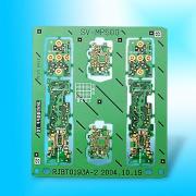 Multi layer PCB, 4 layers (Multi-Layer-PCB, 4 Lagen)