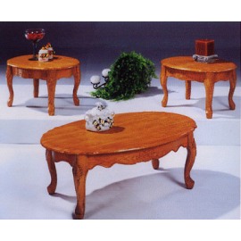 Oval Coffee Table Set (Журнальный столик овальный Установить)