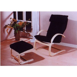 Bugholzstuhls mit Hocker (Bugholzstuhls mit Hocker)