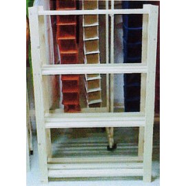 4 fixed Shelf Bookcase (4 fixed Shelf Bookcase)