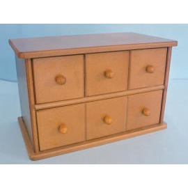 WOOD BOX w/6 drawers (WOOD BOX W / 6 ящиков)