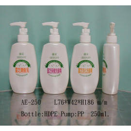 Plastic Bottle with Pump
