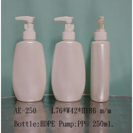 Plastic Bottle with Pump