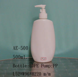 Plastic Bottle with PUMP (Пластиковая бутылка с насосом)