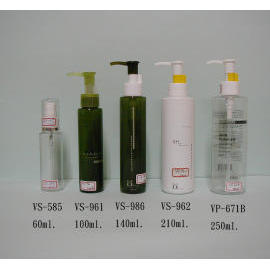 Plastic Bottle for Cleansing Oil (De bouteilles en plastique pour Huile Démaquillante)