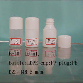 Plastic lotion bottle