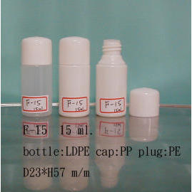 Plastic lotion bottle