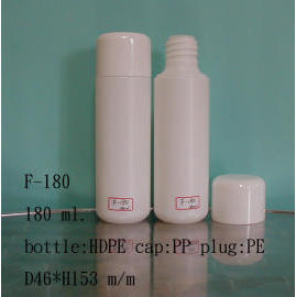 Plastic lotion bottle