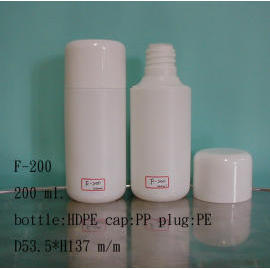 Plastic lotion bottle
