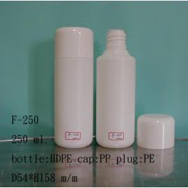 Plastic lotion bottle