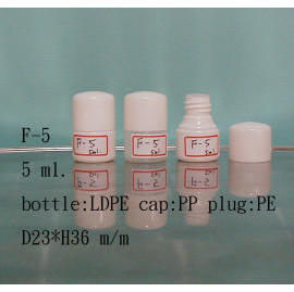 Plastic lotion bottle