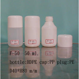 Plastic lotion bottle