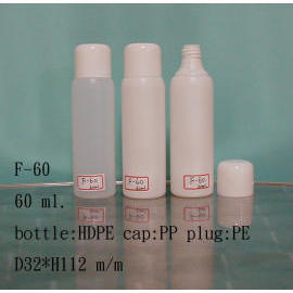 Plastic lotion bottle