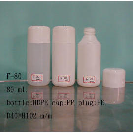 Plastic lotion bottle