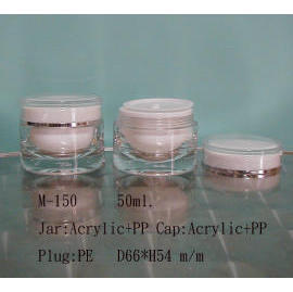 Acrylic Cream Jar (Acrylique Crème)
