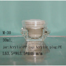 Acrylic Cream Jar (Acryl Cream Jar)