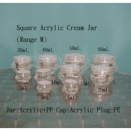 Acrylic Cream Jar (Acryl Cream Jar)