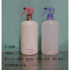 Bottle with Spray pump (Бутылка с спринклерный насос)