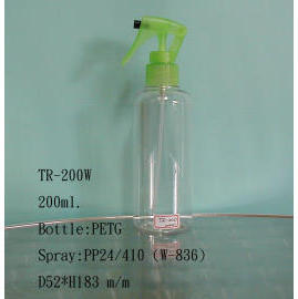Bottle with Spray Pump