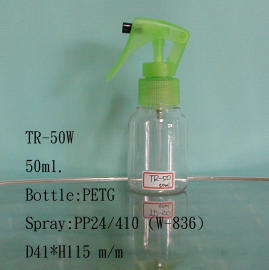 Bottle with Spray Pump