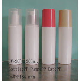 Plastic Bottle with Lotion Pump (De bouteilles en plastique avec la Lotion Pump)