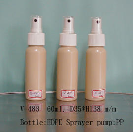 Plastic Bottle with Sprayer