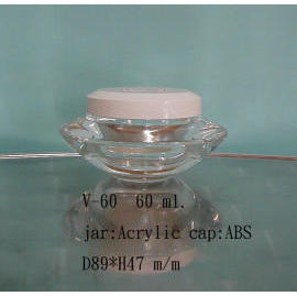 Acrylic Cream Jar (Acrylique Crème)
