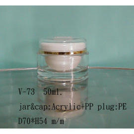 Acrylic Cream Jar (Acrylique Crème)