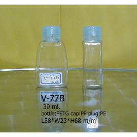 Plastic bottle container (Une bouteille de plastique contenant)