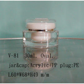 Acrylic Cream Jar (Acryl Cream Jar)
