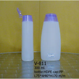 Plastic bottle container (Une bouteille de plastique contenant)
