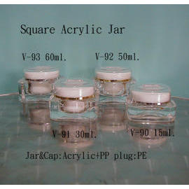 Acrylic Cream Jar (Acryl Cream Jar)