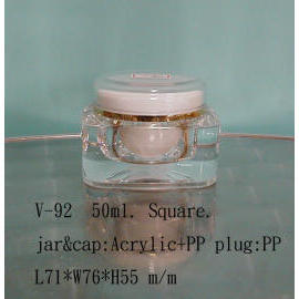 Acrylic Cream Jar (Acryl Cream Jar)