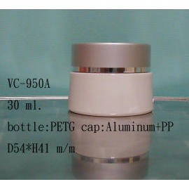 Plastic cream jar