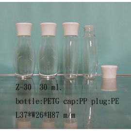 Plastic lotion bottle