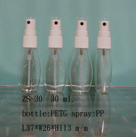 Plastic spray bottle (Plastic vaporisateur)