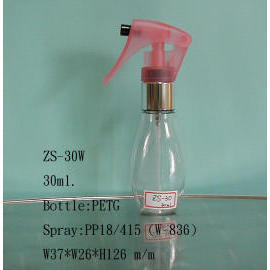 Bottle with Spray Pump