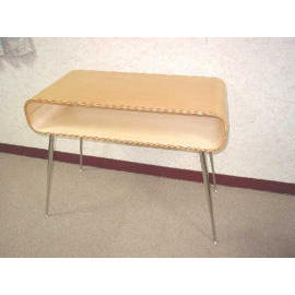 Plywood Table, TABLE, METAL FURNITURE, STEEL FURNITURE, Bentwood Table