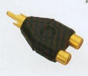 RCA-5756 1M+2F connector (RCA-5756 1M+2F connector)