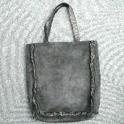 Berber / Suede Handbag - AG3L015 (Berber / Wildleder Handtasche - AG3L015)