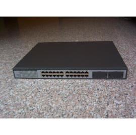 24 port Fast Ethernet LAN SWITCH with 2 Gigabit Slots (24 порта Fast Ethernet коммутатор локальной сети Gigabit 2 слотами)