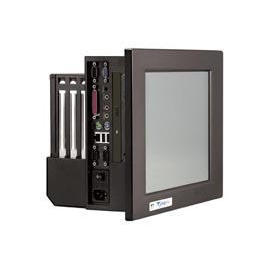 Industrial Panel PC with 3 PCI slots modular extension box, support both PIII So